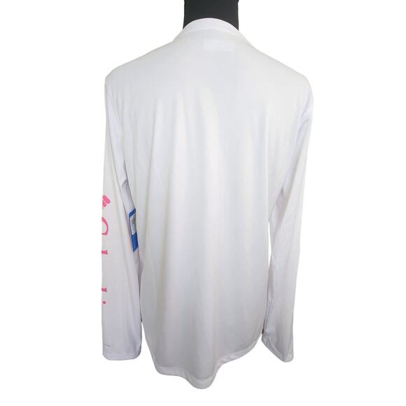Columbia Rapid Creek Long‎ Sleeve White Shirt Women's Size M - NWT - Picture 2 of 10